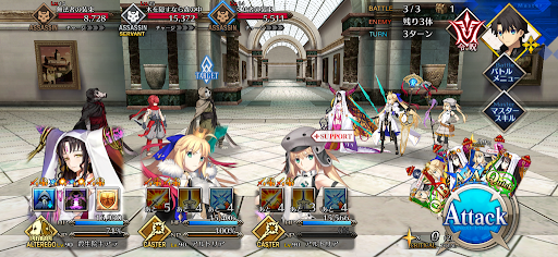 fgo-古今東西展 初級_バトル