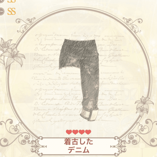 着古したデニム