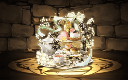 パズドラカフェ特製アフタヌーンティーセット