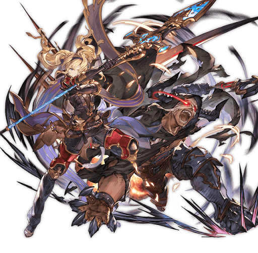 紅き穿光と黒き大鎌_全身