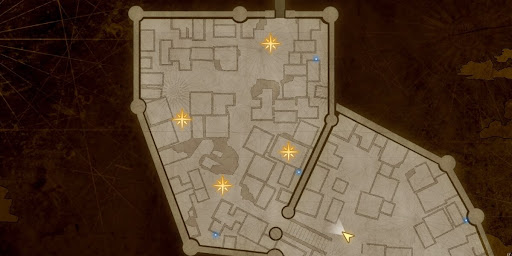 ヴァルキリーエリュシオン_俺の生まれた街_目的地へのマップ2