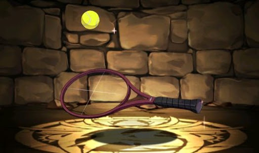 鬼のテニスラケット