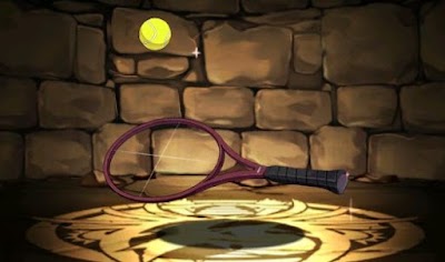 鬼のテニスラケット