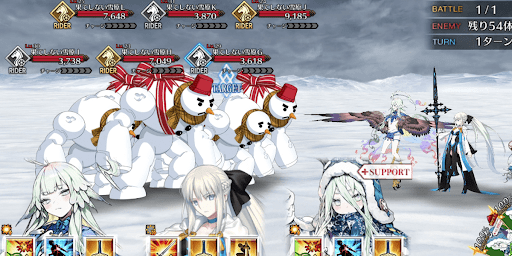 fgo-雪の中の宝物1w