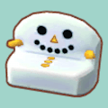 ゆきだるまソファ