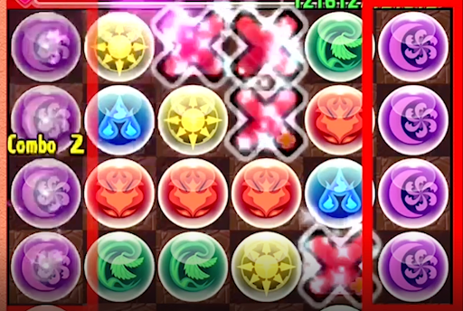 消せない回復たまドラ-2体攻撃