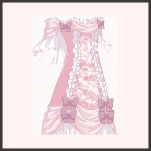 ちょうちょ結びの夢（桃）