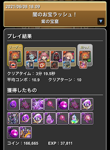 闇のお宝ラッシュ-攻略パーティ