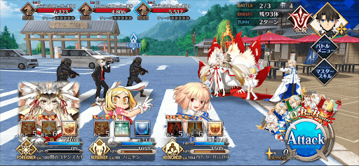 fgo-バイク乗り達のオアシス_バトル2