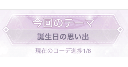 超時空・誕生日パーティー_誕生日の思い出
