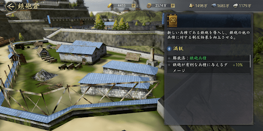 鉄砲で勝てない場合は弓や足軽でもOK