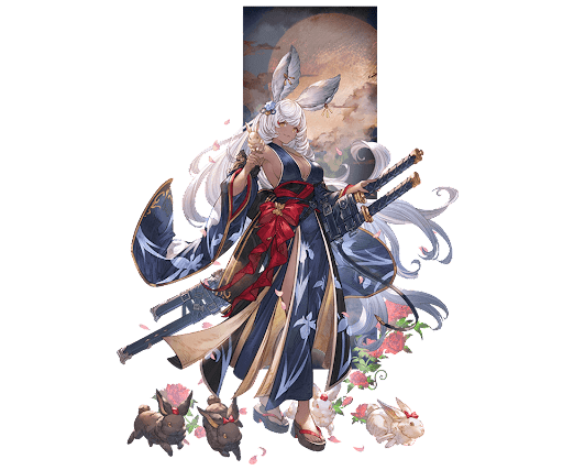 月下の短夜、花菖蒲スキンセット・マコラ