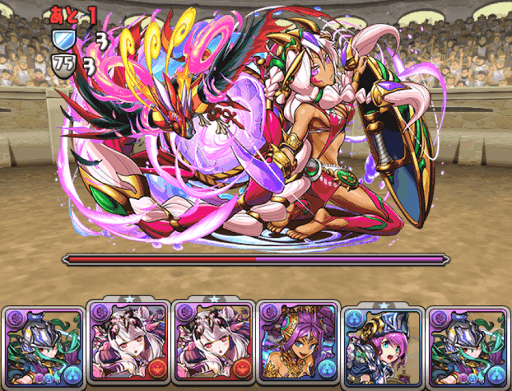 7月クエストダンジョン レベル8 ボス