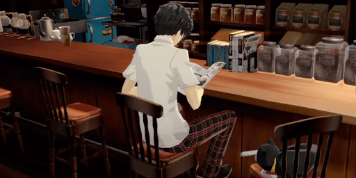 喫茶ルブランの読書