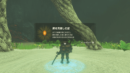 闇を克服した証