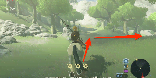 BotW_ハテノ砦を進む