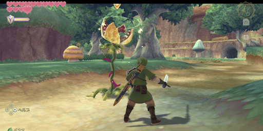 弾くと敵の隙ができる