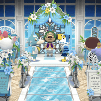 結婚式風レイアウトの画像