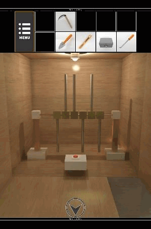 閉じ込められた友人_延長コードの入手