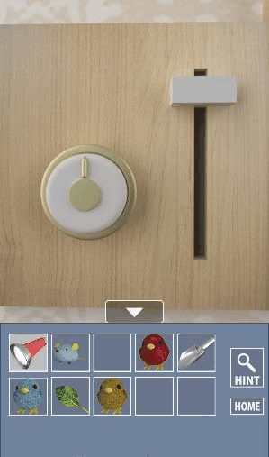 インコ脱出2_シャッターを開ける