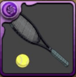 亜久津のテニスラケット