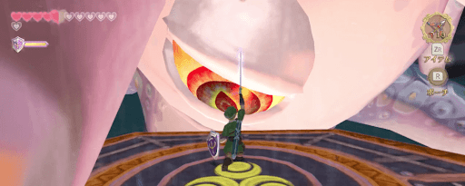 ゼルダSWS_ダウンさせて倒す