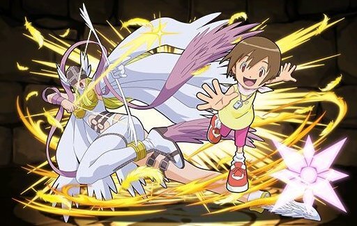 八神ヒカリ＆エンジェウーモン