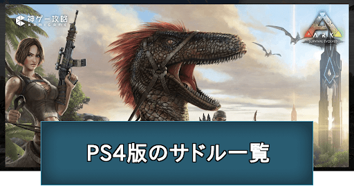 PS4版サドル一覧