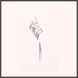 見下ろす神（紅）