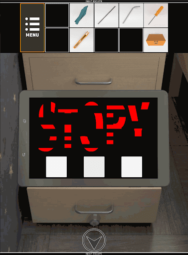 屋根裏部屋からの脱出