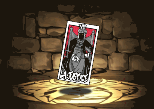 ペルソナ5・正義のタロットカード