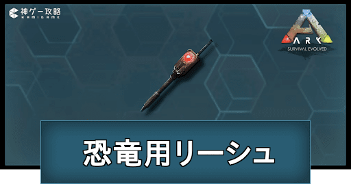 恐竜用リーシュの作り方と使い道