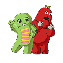 ガチャピン・ムック・ガチャピン