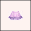 パールレーススカート（紫）
