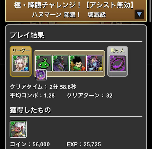 ハヌマーン降臨-木無効パーティ