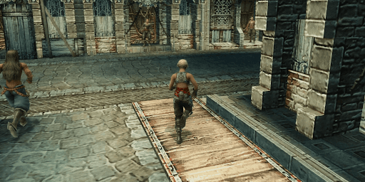 リッキーには近づかず最後に追い抜く