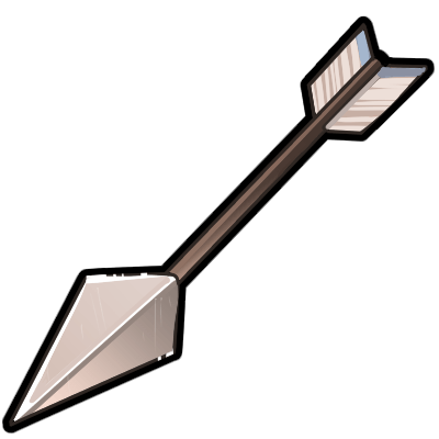 シレンアイコン　矢　アウトライン2