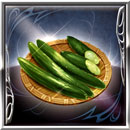 瑞々しいキュウリ