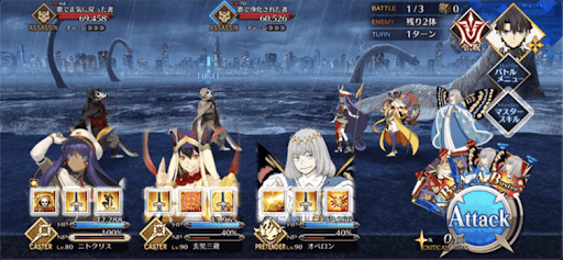 fgo-カルデアシアター 映画って本っ当に素晴らしいもの級_バトル1