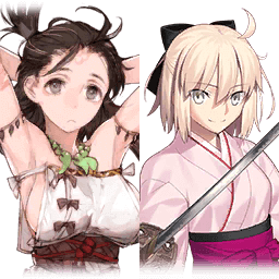 fgo-卑弥呼&amp;沖田