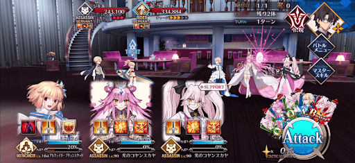fgo-突撃！ホテルの皆様1戦