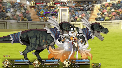 fgo-燃えろ炎のストライカー1戦②