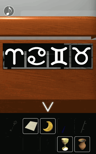 月の見える城からの脱出_半月の石入手まで