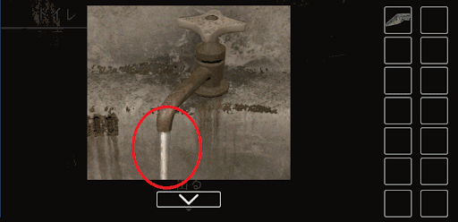 思い出の母校からの脱出_せっけんがついたタオルの入手