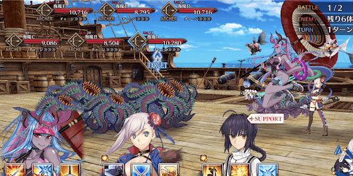 fgo-蛇は衣を脱ぎ捨てて 鬼は再び蘇る1戦