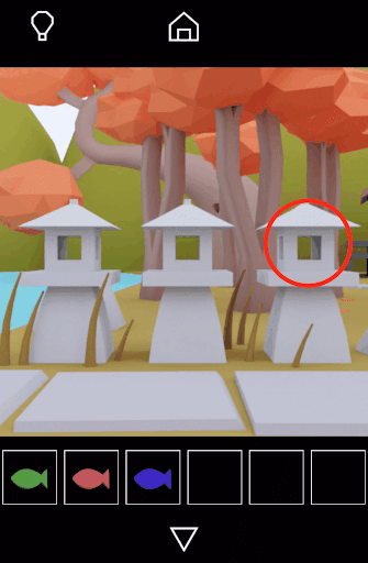 Dango_右側の灯篭を拡大する