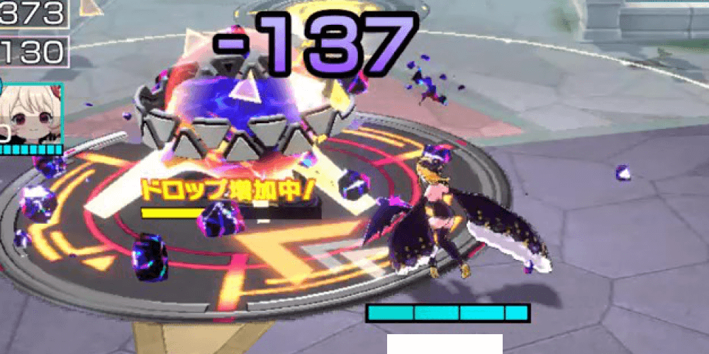 E-スフィアを攻撃してスコアを減らせる