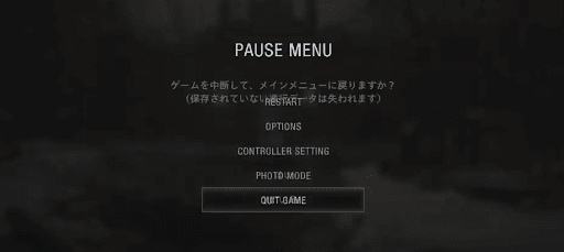 中断して祭祀場のセーブをロードする