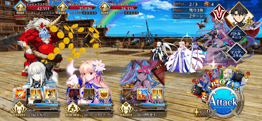 fgo-第壱関門 ビートザオーガ_バトル2