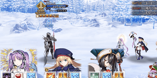 fgo-無敵の力と神の智慧1戦①